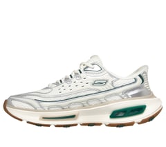Skechers Slip-ins: Arch Fit D'Lites 330 - Modern Retro Jogger — OFF WHITE / GREEN 5