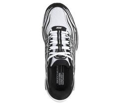 Skechers Slip-ins: Arch Fit D'Lites 330 - Modern Retro Jogger — WHITE / BLACK 2