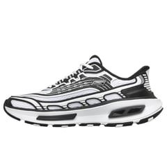 Skechers Slip-ins: Arch Fit D'Lites 330 - Modern Retro Jogger — WHITE / BLACK 5