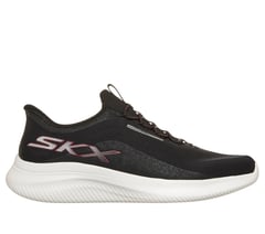 Skechers Slip-ins: Ultra Flex 4.0 - Swooner — BLACK / RED 1