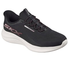 Skechers Slip-ins: Ultra Flex 4.0 - Swooner — BLACK / RED 4
