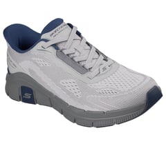 Skechers Slip-ins Relaxed Fit: Flex - Zayder — GRAY / NAVY 4