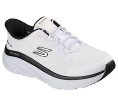 Skechers Slip-ins Relaxed Fit: D'Lux Walker 3.0 - Drevven — WHITE / BLACK 4