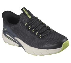Skechers Slip-ins: Skech Cage - Covra — BLACK / LIME 4