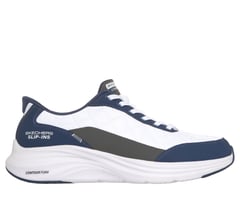 Skechers Slip-ins: Contour Foam - Cozy Fit Ohtro — WHITE / NAVY 1