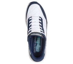 Skechers Slip-ins: Contour Foam - Cozy Fit Ohtro — WHITE / NAVY 2