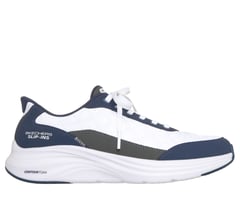 Skechers Slip-ins: Contour Foam - Cozy Fit Kiroh — WHITE / NAVY 1