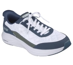 Skechers Slip-ins: Contour Foam - Cozy Fit Kiroh — WHITE / NAVY 4