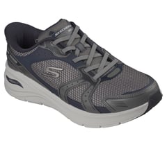 Skechers Slip-ins: Arch Fit 3.0 - Kaliver — GRAY / NAVY 4