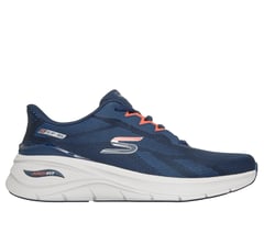 Skechers Slip-ins: Arch Fit 3.0 - Fiddow — NAVY / ORANGE 1