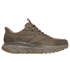 Skechers Slip-ins Relaxed Fit: D'Lux Journey - Sand Point Creek — DARK TAUPE 1