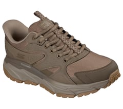 Skechers Slip-ins Relaxed Fit: D'Lux Journey - Sand Point Creek — DARK TAUPE 4