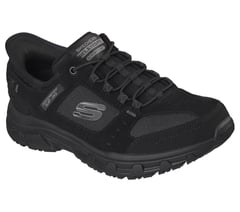 Skechers Slip-ins Relaxed Fit: Oak Canyon — BLACK 4