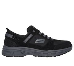 Skechers Slip-ins Relaxed Fit: Oak Canyon — BLACK / CHARCOAL 1