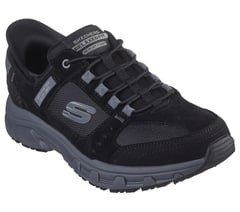 Skechers Slip-ins Relaxed Fit: Oak Canyon — BLACK / CHARCOAL 4