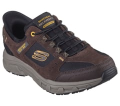 Skechers Slip-ins Relaxed Fit: Oak Canyon — BROWN / BLACK 4
