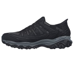 Skechers Slip-ins: After Burn M. Fit - Ridgeburn — BLACK / CHARCOAL 5