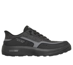 Skechers Slip-ins Relaxed Fit: Urban Explore - Cozy Fit — BLACK / CHARCOAL 1