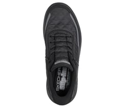 Skechers Slip-ins Relaxed Fit: Urban Explore - Cozy Fit — BLACK / CHARCOAL 2