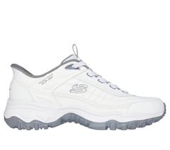 Skechers Slip-ins: E'Lite Afterburn - Grill Corporal — WHITE / GRAY 1