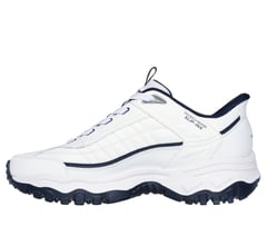 Skechers Slip-ins: E'Lite Afterburn - Grill Corporal — WHITE / NAVY 5