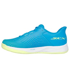 Skechers Slip-ins Relaxed Fit: Viper Court Reload — BLUE / LIME 5