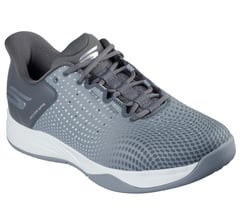 Skechers Slip-ins Relaxed Fit: Viper Court Reload — GRAY / CHARCOAL 4