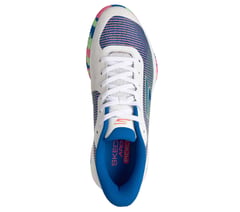Skechers Viper Court Pro 2.0 - Pickleball — WHITE / BLUE / LIGHT PINK 2