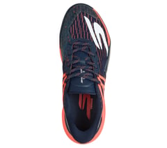 Skechers Slip-ins: Tennis Baseline Bully — NAVY / CORAL 2