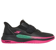 Skechers Slip-ins Relaxed Fit: Viper Court Elite - 2.0 — BLACK / BURGUNDY 1