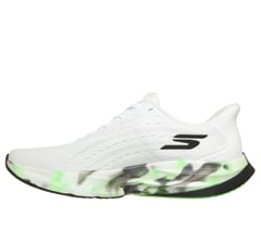 Skechers Slip-ins: Aero Spark - Glow in the Dark — WHITE / GREEN 5