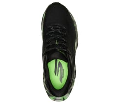Skechers Slip-ins: Aero Burst - Glow in the Dark — BLACK / GREEN 2
