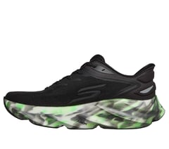 Skechers Slip-ins: Aero Burst - Glow in the Dark — BLACK / GREEN 5