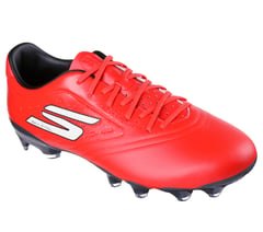 Skechers Razor 1.5 Academy FG — RED / BLACK 4