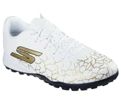 Skechers SKX_1.5 Academy TF — WHITE / BLACK / GOLD 4