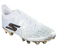 Skechers SKX_ 1.5 Elite FG — WHITE / BLACK / GOLD 4