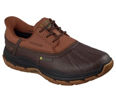 Skechers Slip-ins John Deere Waterproof Relaxed Fit: Respected - Tanzier — CHOCOLATE / BROWN 4