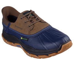 Skechers Slip-ins John Deere Waterproof Relaxed Fit: Respected - Tanzier — NAVY / TAN 4