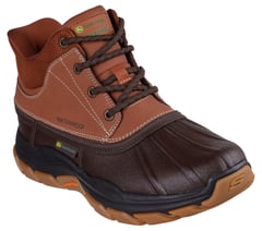 Skechers Slip-ins John Deere Waterproof Relaxed Fit:  Respected - Swamper — CHOCOLATE / BROWN 4