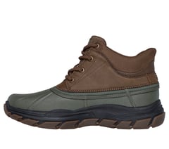 Skechers Slip-ins John Deere Waterproof Relaxed Fit:  Respected - Swamper — OLIVE / BROWN 5