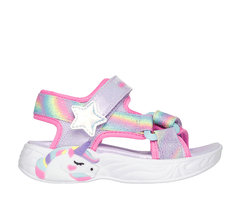Unicorn Dreams Sandal - Dreamy Unicorns — LAVENDER / MULTI 1