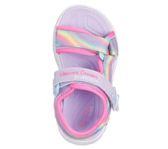 Unicorn Dreams Sandal - Dreamy Unicorns — LAVENDER / MULTI 2