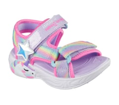 Unicorn Dreams Sandal - Dreamy Unicorns — LAVENDER / MULTI 4
