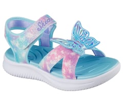 Jumpsters Sandal - Butterfly Brites — AQUA / MULTI 4
