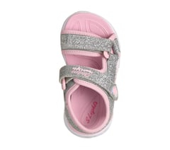 S-Lights: Heart Lights Sandal - Sugar Sparks — SILVER / PINK 2