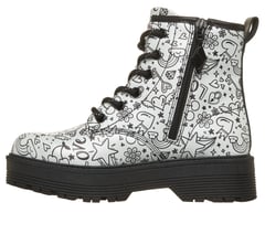 Gravlen Hi - Doodle Down — SILVER / BLACK 5
