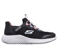 Skechers Slip-ins: Bounder - Simple Cute — BLACK 1