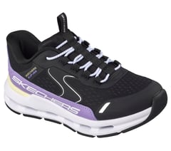 Skechers Slip-ins: Glide-Step   - Vista Lane — BLACK / PURPLE 4