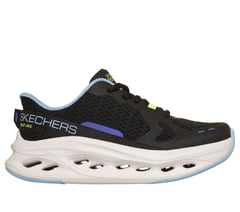 Skechers Slip-ins: Max Cushioning Glide-Step - Smooth Soles — BLACK / BLUE 1