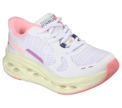 Skechers Slip-ins: Max Cushioning Glide-Step - Smooth Soles — WHITE / PINK 4